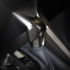 Lexus IS250 IS350 Real Carbon Fiber Trim Rear Gear Shift Knob Cover Fit
