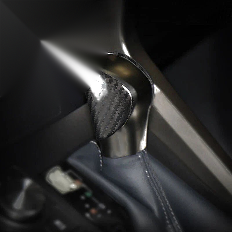 Lexus IS250 IS350 Real Carbon Fiber Trim Rear Gear Shift Knob Cover Fit