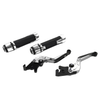Suzuki GSXR750 Silver Extendable Brake Clutch Levers & Handlebar Grips