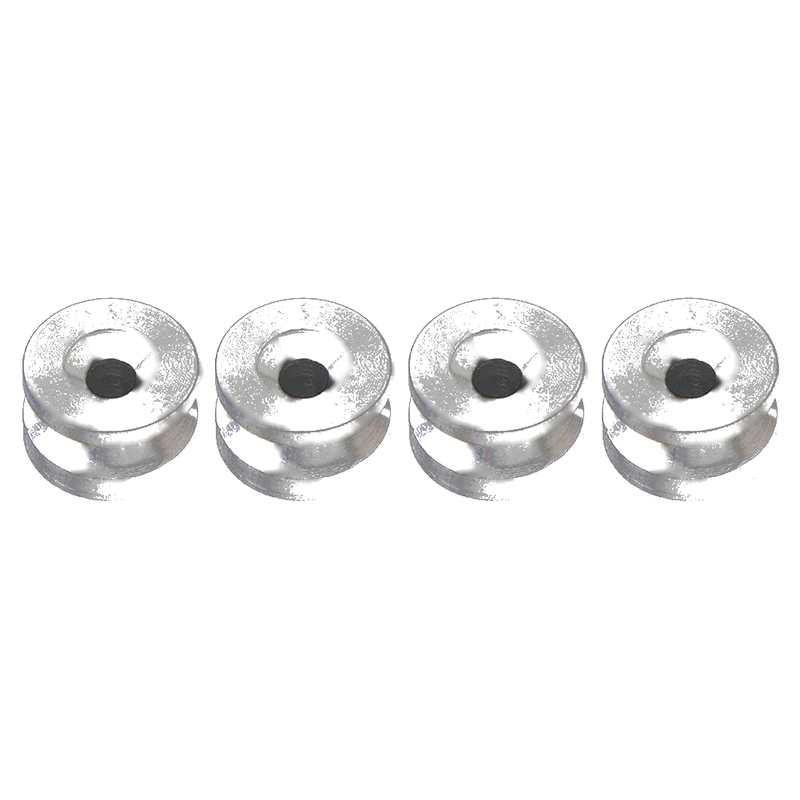 Motorcycle Silver Trunk Base Plate Pad Bracket Bushing Spacer