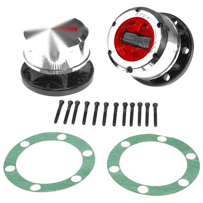 Navara Pathfinder Terrano D21 WD21 Wheel Locking Hub Kit Set (1986-1989)