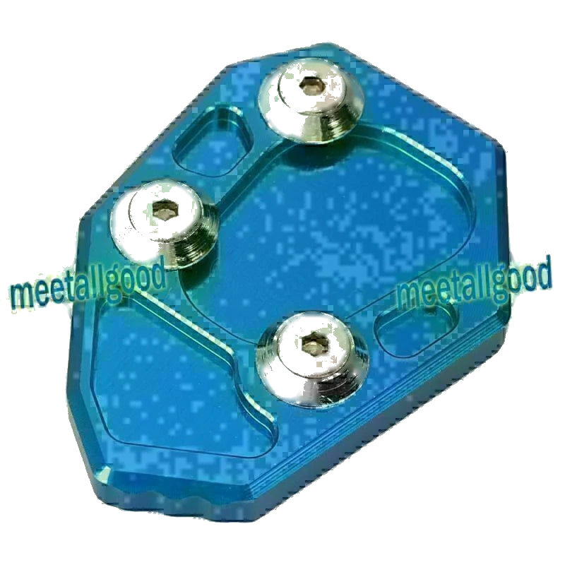 BMW S1000RR (2010-2014) Blue CNC Kickstand Pad Side Stand Foot Plate