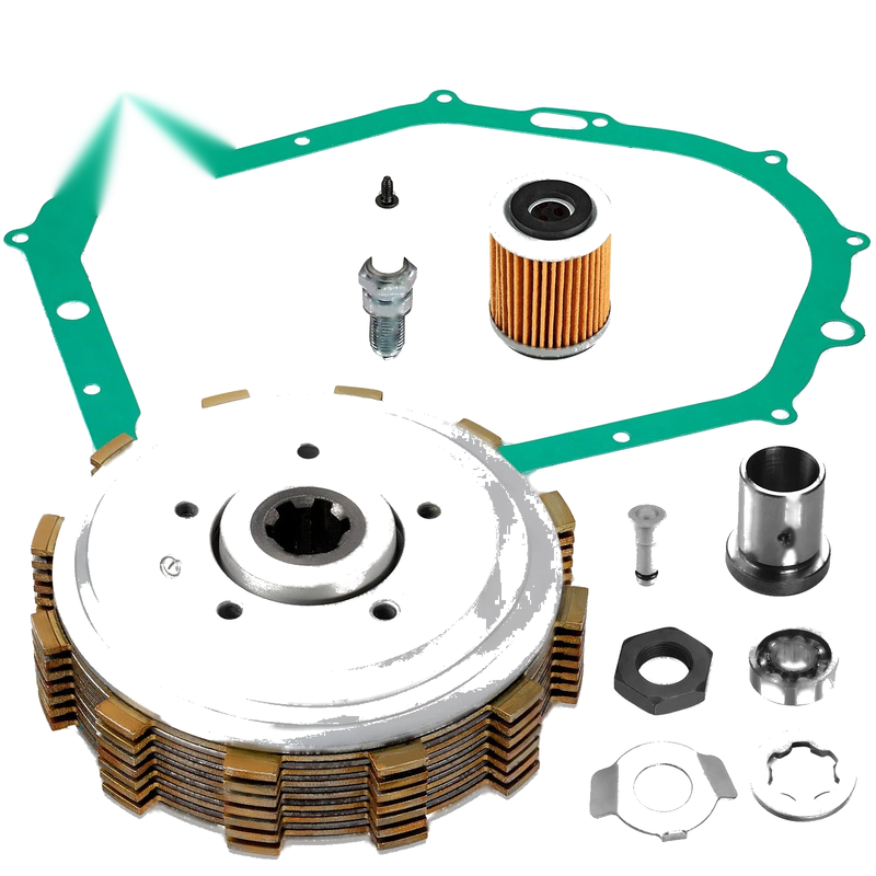 Yamaha Raptor 350 Heavy Duty Clutch Assembly w/ Lock Washer (2004–2013)