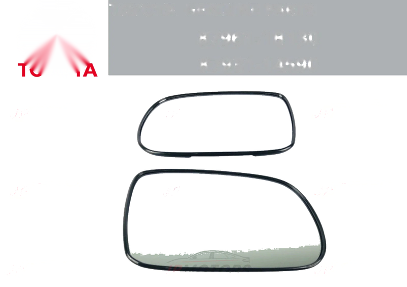 Toyota Supra JZA80 Outer side mirror Grass lens Rh&Lh set (1993–2002)