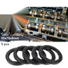 ATVs Oil Seal 55x75x8mm Seal Ring Rotary Shaft Seal Nitrile Rubber 5 Pcs