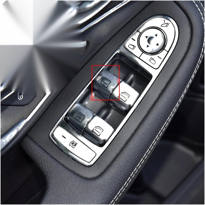 Mercedes-Benz E W213 S W222 Window Switch Button Cover Cap Front Left