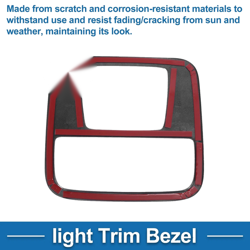 Honda N-BOX (2023) Silver Tone Front Row Light Trim Bezel