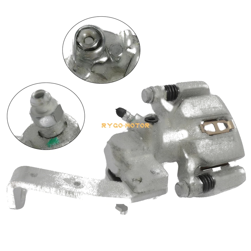 Honda Big Red 700 MUV700 Brake Calipers w/Ceramic Pads (2009–2013)