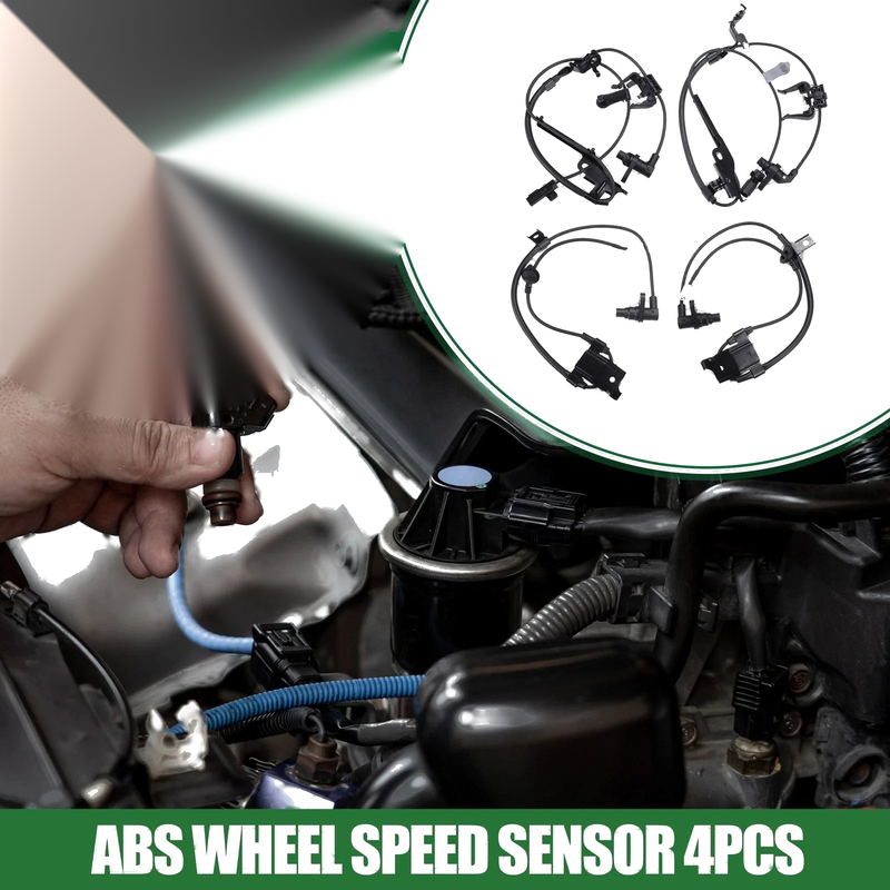 Toyota Highlander 4 x Front Rear ABS Wheel Speed Sensor