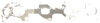 Toyota Landcruiser VDJ79 VDJ200 1VD-FTV 2 x Exhaust Manifold Gasket