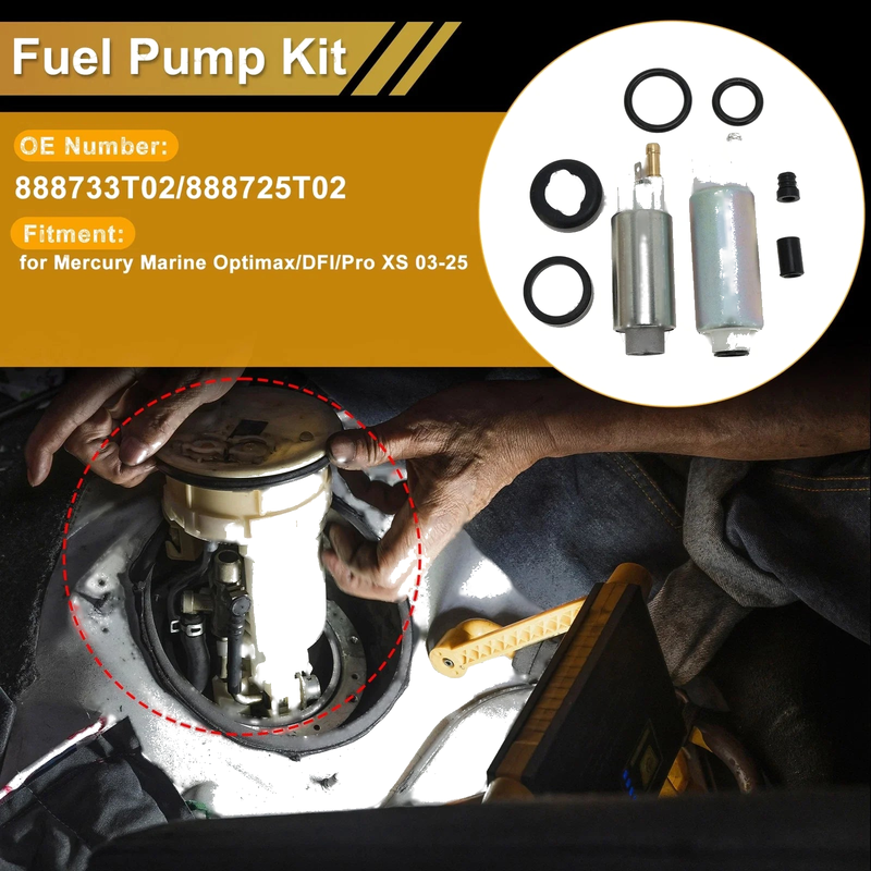 Mercury Marine Optimax Fuel Pump / Metal (2003–2025)
