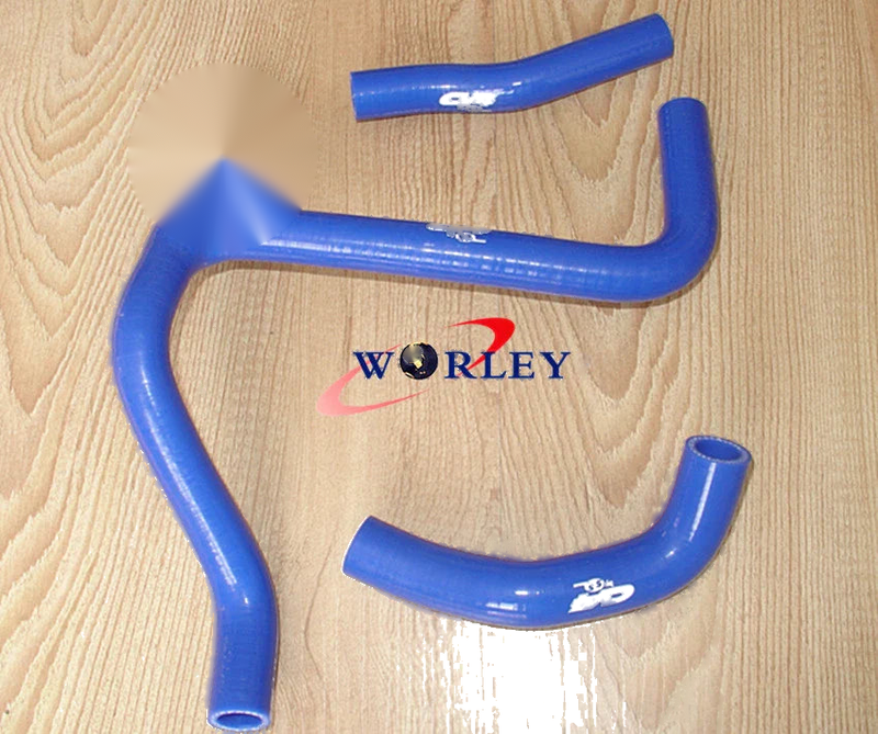 Suzuki RMZ250 Blue Silicone Radiator Y Hose (2010-2011)