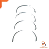 Isuzu D-Max Ute 3" White Slim Fender Flares (2020-2023)