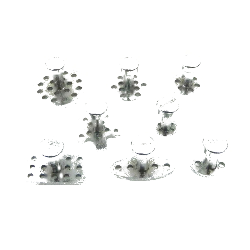8Sizes Car Dent Repair Aluminum Puller Tabs Cold Glue Kit Paintless Tool