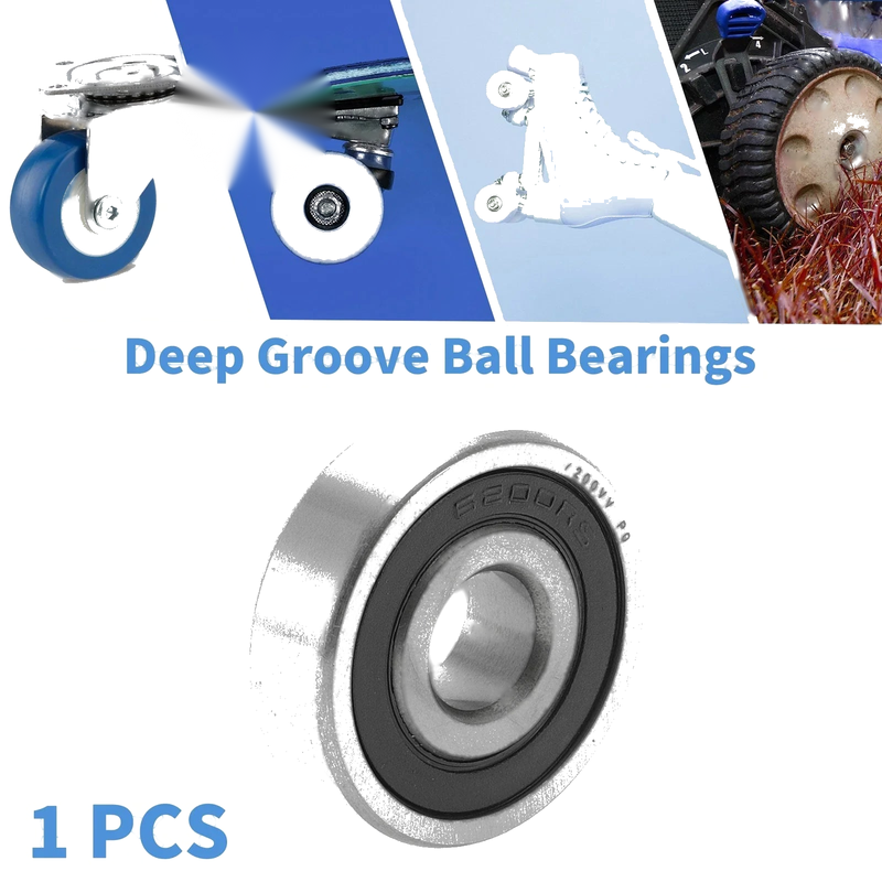 Scooter Skateboard Wheel Deep Groove Ball Bearings P0 10x30x9mm 1 Pc