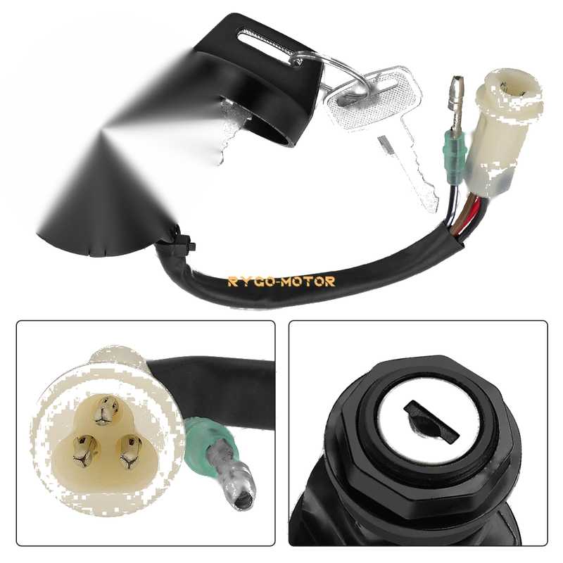 Yamaha 2 x 2-Position Ignition Key Switch
