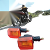 Honda, Yamaha, Suzuki, Kawasaki 4 x Motorcycle Indicators Yellow Lens