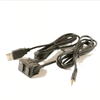 Car Dash Mount USB Extension Cable with Dust-proof Cover