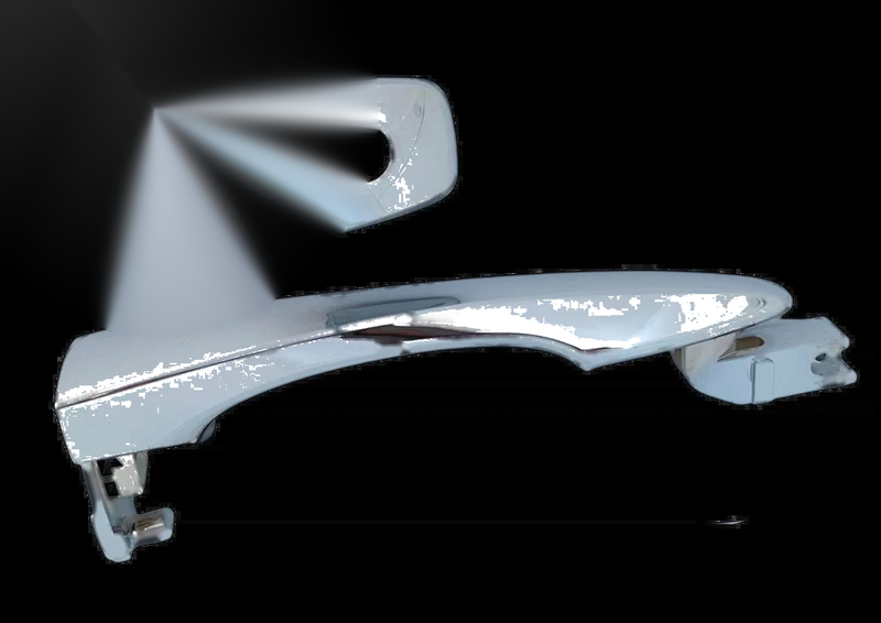 Nissan Altima Pathfinder Front Right Outside Door Handle with Keyhole (2013-2020)