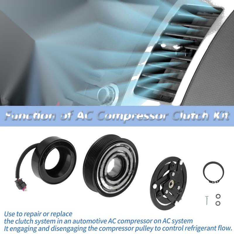 Honda Civic (2016-2021) 2.0L AC Compressor Clutch Kit