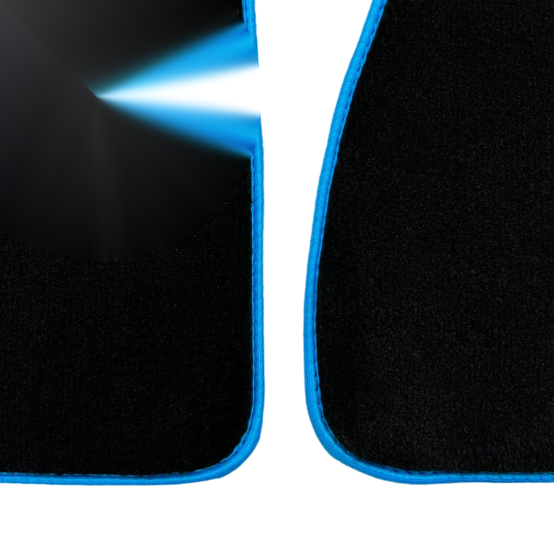 BMW 3 Series E46 2-Door Coupe Black Floor Mats (1999-2005)