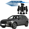 Peugeot 2008 (2020) - 12 Pcs PVC Black Non-Slip Mat Set
