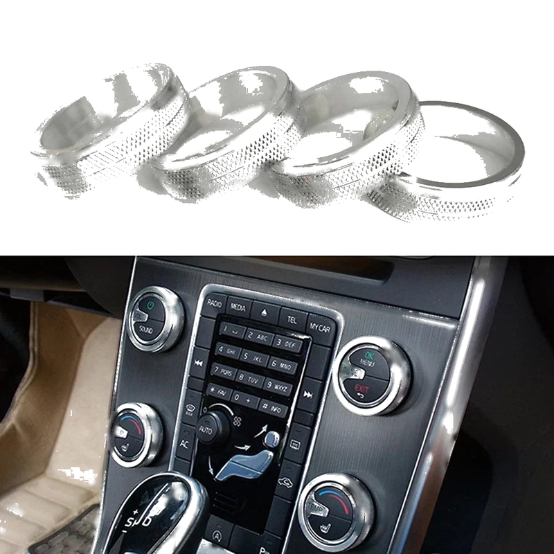 Volvo XC60 S60 S80 V40 Knob Cover Set