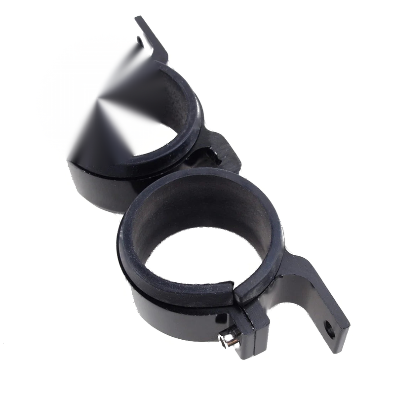 Dual Fuel System - Black Fuel Pump Bracket Holder Clamp