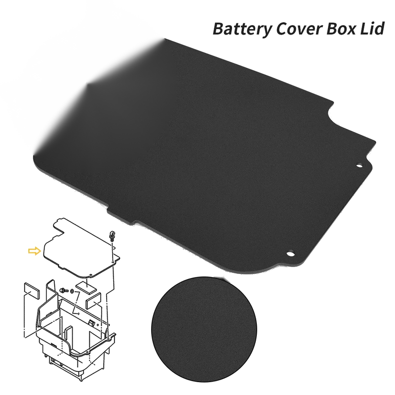Yamaha Rhino 450 660 YXR450F YXR660F Battery Cover Box Lid