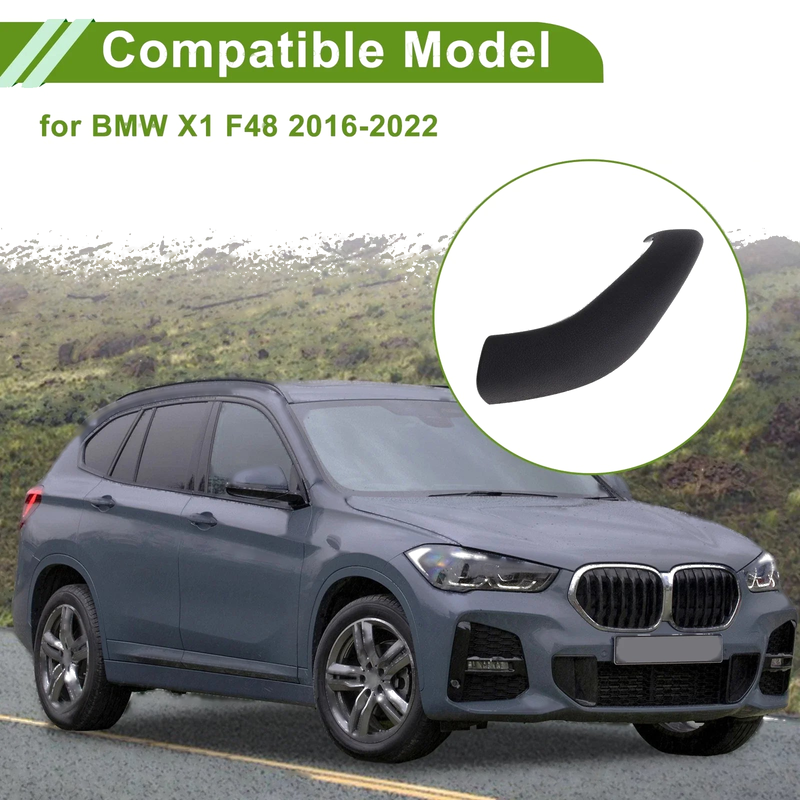 BMW X1 F48 2016-2022 () Black Door Handle Trim Cover