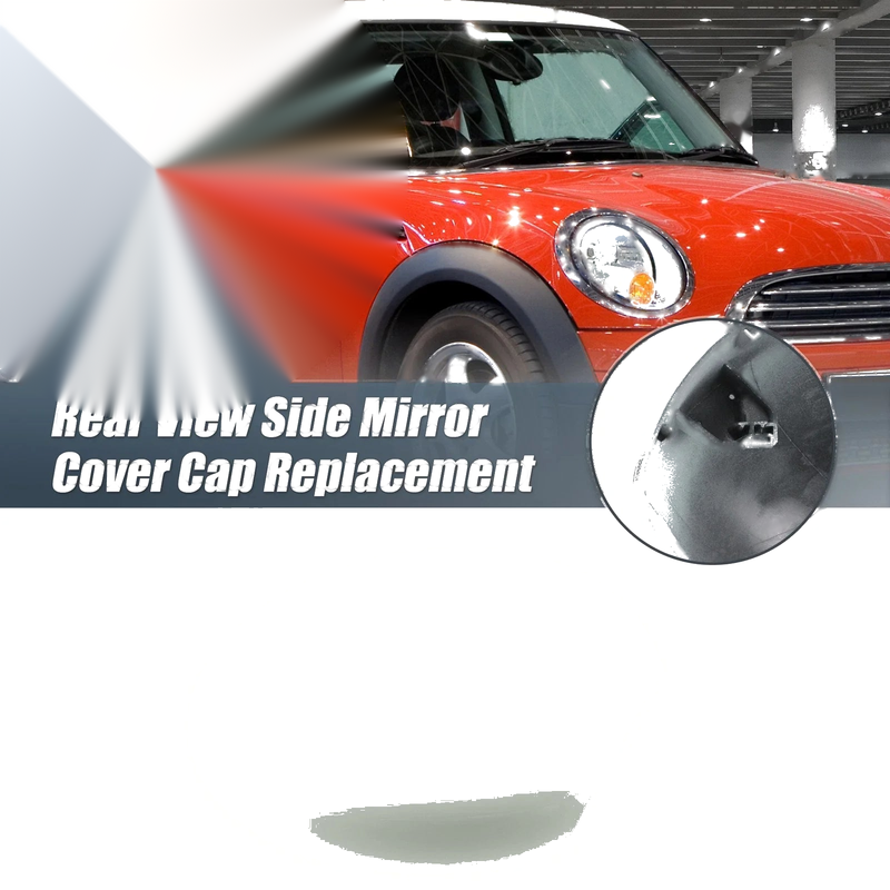 BMW Mini Clubman R55 Hatchback Cooper R56 Mirror Cover Right Side White
