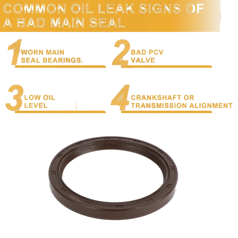Honda Pilot 1 Pc Crankshaft Oil Seal (2003-2019)