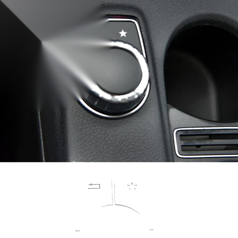 Mercedes-Benz W176 W246 C117 X156 Multimedia Switch Cover Trim (2012-2019)