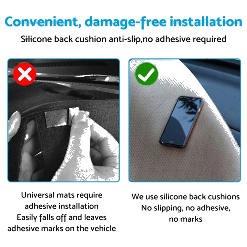 Isuzu MU-X 2022-2023 Non-Slip Microfiber Leather Dashboard Cover