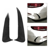 Mercedes Benz C Class Coupe Carbon Rear Bumper Spoiler Canard Air Vent (2015-2021)