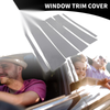 Nissan Titan (2004-2015) Chrome Silver 6 x Car Pillar Window Trim Covers