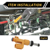 Toyota Highlander Fuel Injector 1 Pc (2016–2022)