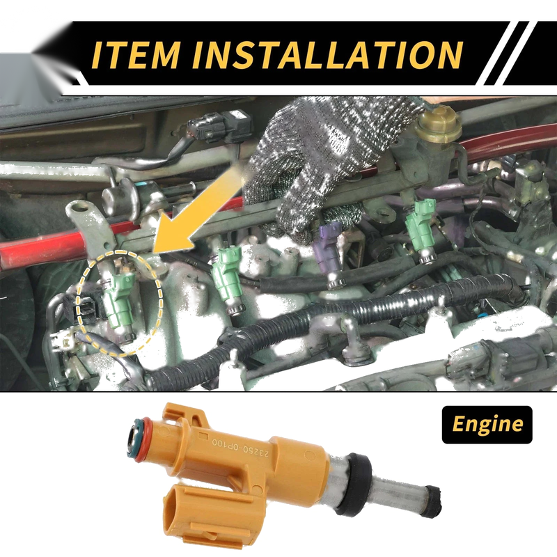 Toyota Highlander Fuel Injector 1 Pc (2016–2022)