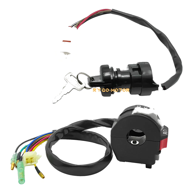 Yamaha Bear Tracker 250 YFM250X Kill Switch & Ignition Key Switch