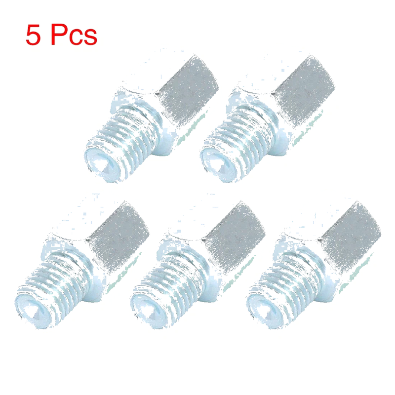 Motorcycle Bike 5pcs 8mm RH to 10mm RH Rearview Mirrors Adapter