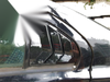 Mitsubishi Lancer EVO Carbon Fiber Look Window Louver Shutter Cover (2003-2006)