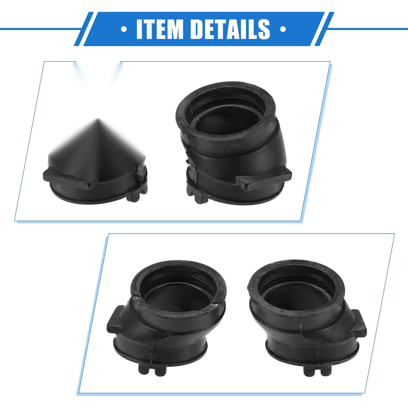 Honda CB 500 PC26 Carburetor Intake Manifold Boot Kit (1994-1995)