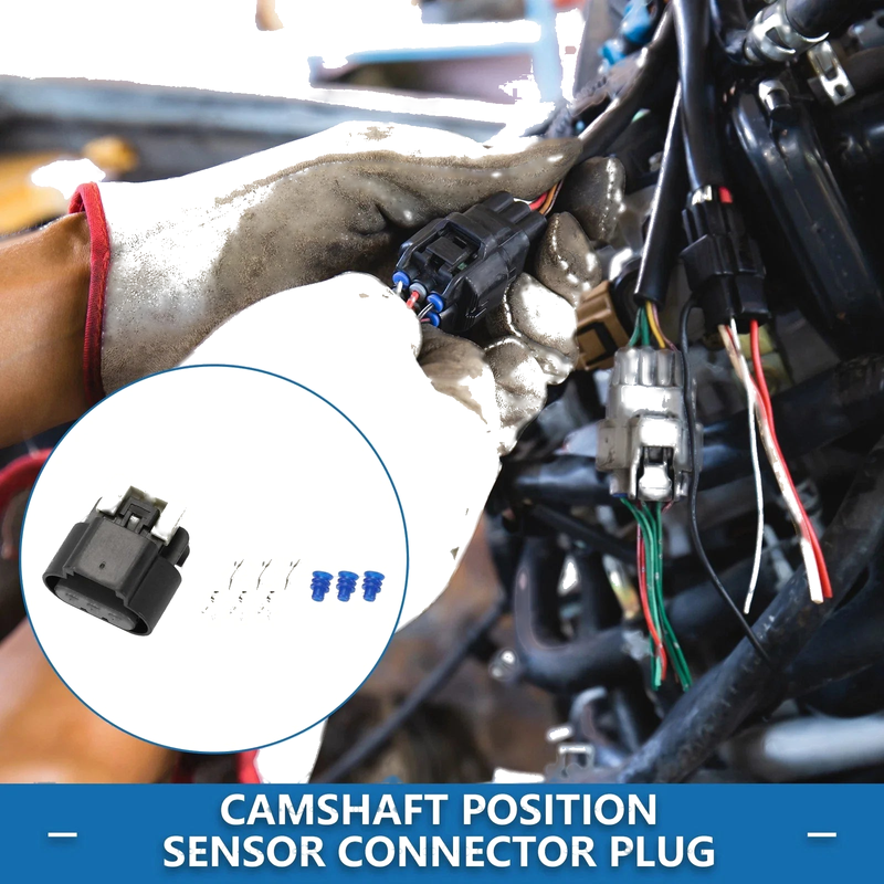 Buick 3 Pin Camshaft Position Sensor Connector Plug Female Wire Terminal