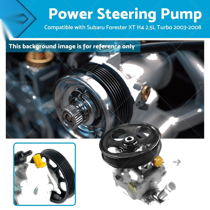 Subaru Forester XT H4 2.5L Turbo Power Steering Pump (2003-2008)