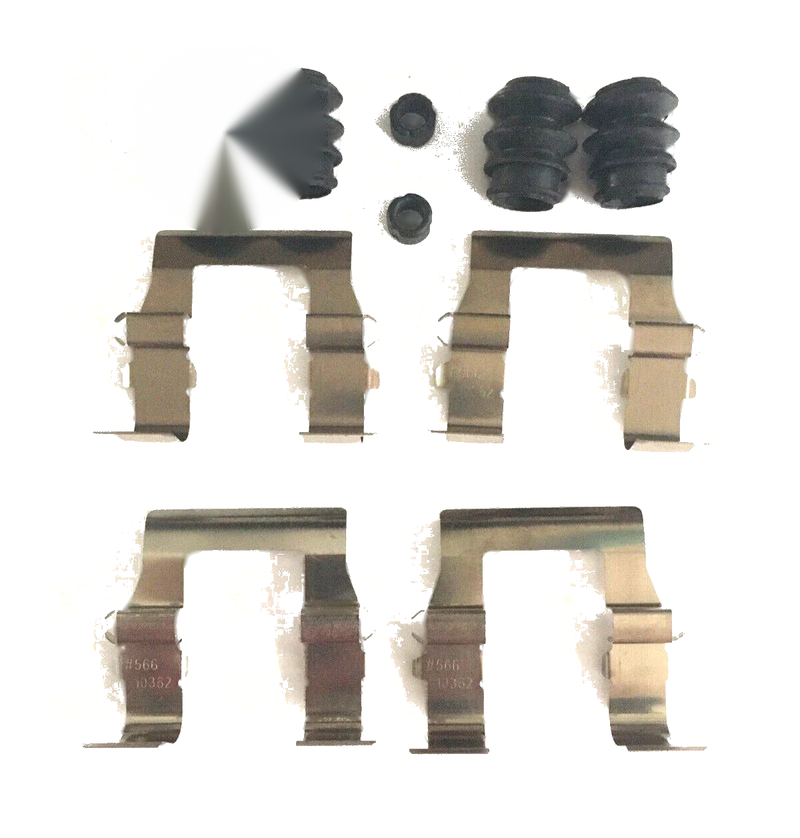 Mitsubishi Challenger PA PB Front Brake Pad Shim Caliper Hardware Kit