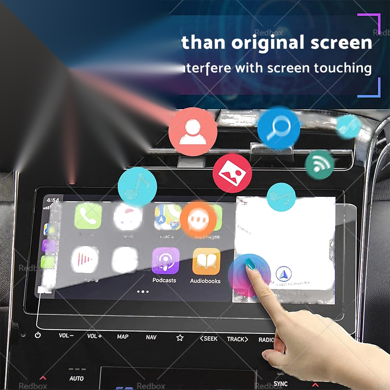 Hyundai Tucson 10.25" Tempered Glass Touchscreen Protector (2022)