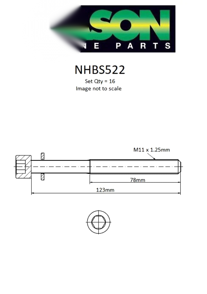 Nissan Pathfinder R51 4.0L VQ40 Cylinder Head Bolt Set (2005–2010)