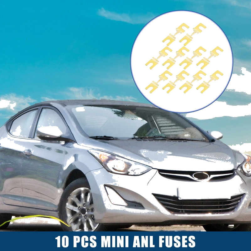 Car & Motorcycle 10 x Mini ANL Fuses 80A Audio CD Fuse