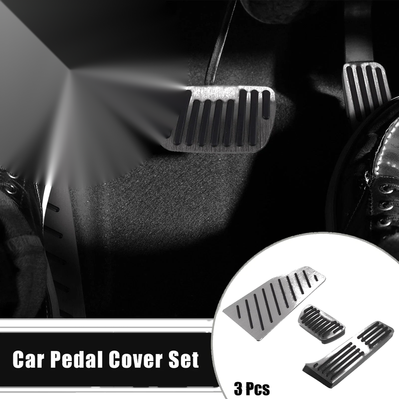 Toyota Rav4 Aluminum Alloy Gas Brake Footrest Pedal Pad (2019-2023)