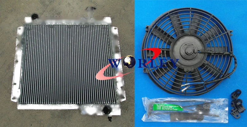 Toyota Land Cruiser FJ40 FJ45 Aluminum Radiator (1960-1984)